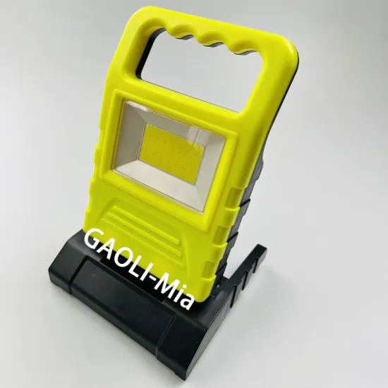 Rechargeable Cob Spotlight LED Flood Light with Handle: 400lm USB Charging Emergency Camp Lamp
