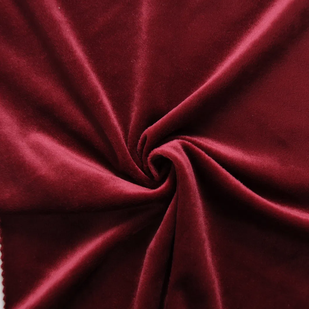 ผ้ากำมะหยี่นุ่มพิเศษโพลี 5% โพลี 5% สำหรับชุดนอน