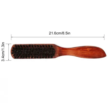 Wooden Men Shaving Beard Comb Brush Set for Care and Grooming