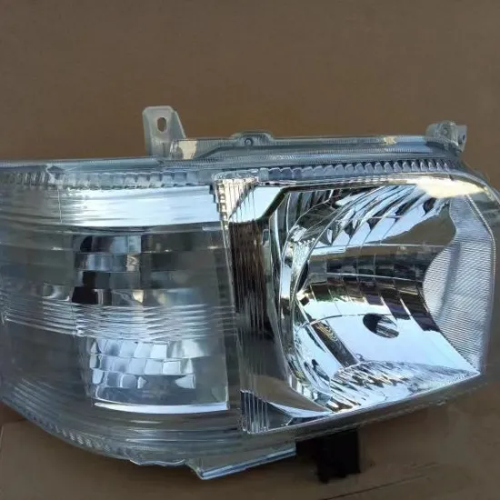 Front Bumper with Grille and Headlights for Toyota HiAce 2013-2018 Body Kits