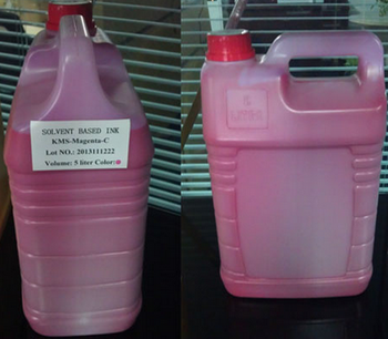 Konica solvent based ink outdoor printing with konica 512 head