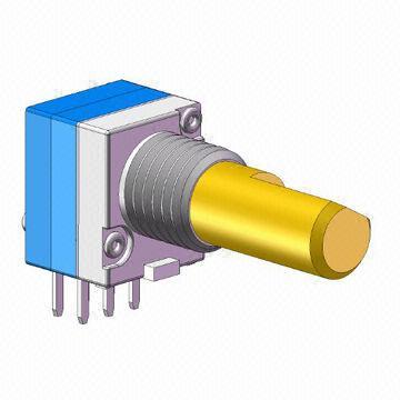 Slide Potentiometer with 8mm Metal Shaft Vertical Type Terminal