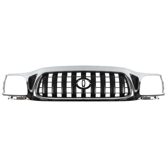 OE Bumper Chrome Front Grill Car Grille Fit For TACOMA 2001-2004