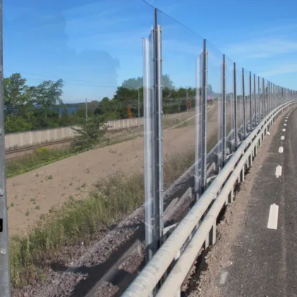 Eco Sound Barrier: Transparent Soundproof Sheet Noise Barrier