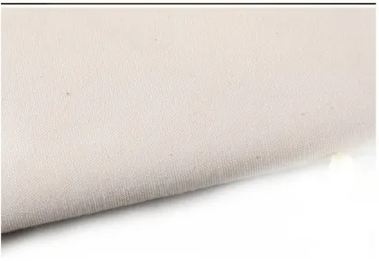 White Canvas Fabric for Home Textile