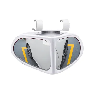 Adjustable Wide-Angle Blind Spot Mirror for Enhanced Rearview Visibility