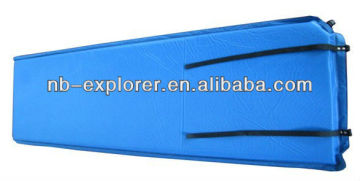 Self-inflating mat for camping / camping inflatable mattress