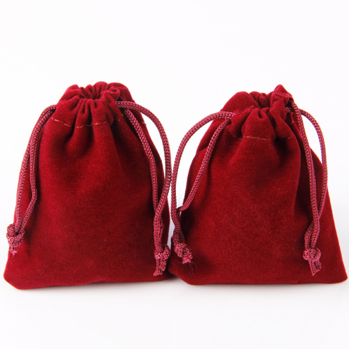 wholesale velvet bag velour jewelry pouch PYT