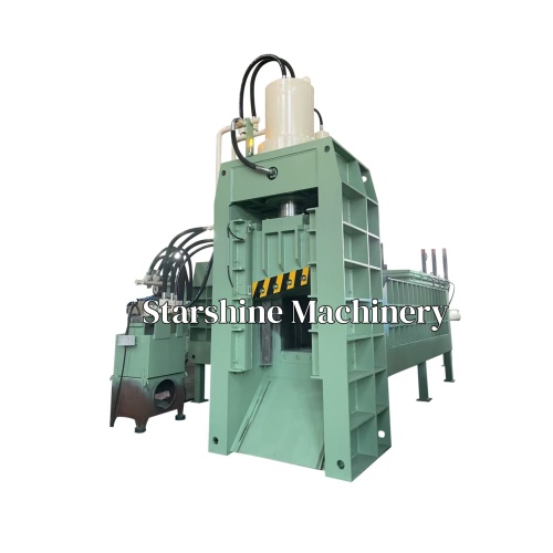 Cesoia per pressa idraulica a ghigliottina per pressa per balle in metallo