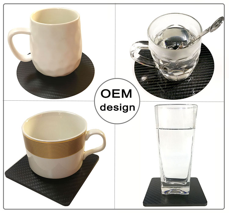 carbon fiber coasters