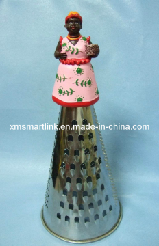 Poly Resin Woman Handle Kitchen Grater