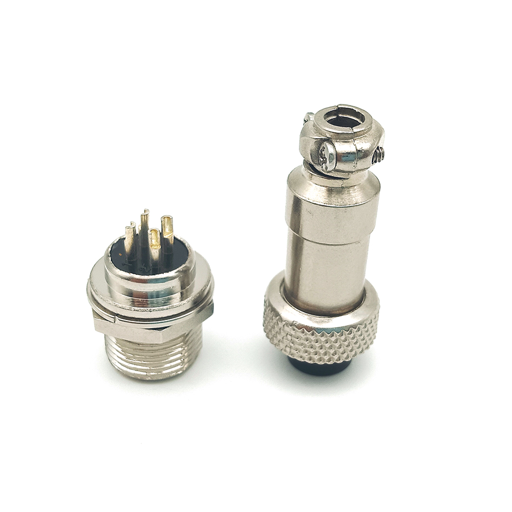GX12 Thread Wire Panel Aviation Circular Connector