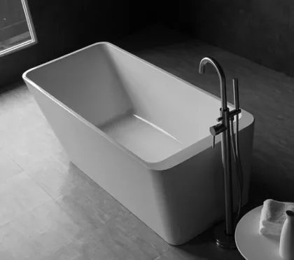 Singapore Bathrooms Irregular Custom Freestanding Acrylic Bath Tub