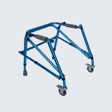 Bộ Walker bằng nhôm có thể điều chỉnh bằng bánh xe