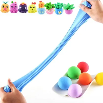 Soft Clay Lightweight Air Dry Polymer Slime Supplies for Children