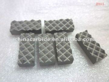 hard metal gripper inserts brazed in chuck jaws used in diamond drilling                        
                                                Quality Choice