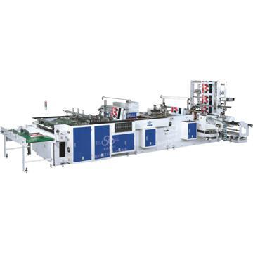 Fully Automaticc Plastic Handle Bag Making Machine (four function)