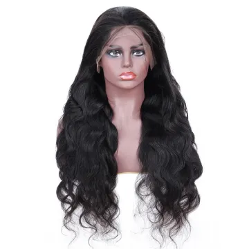 Wholesale Body Wave Human Hair Wig , 100% Cuticle Aligned Virgin Hair Peruvian 13*4 Lace Front Wigs for Black Women
