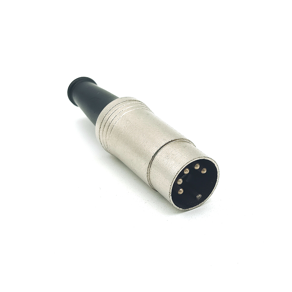 Din Male Circular Connector Panel Mount Midi Adapter