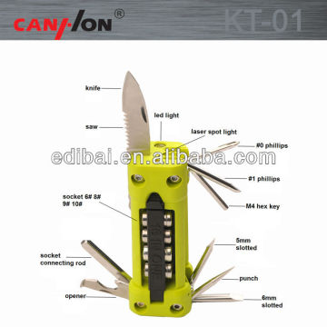 swiss sharp knife with flashlight