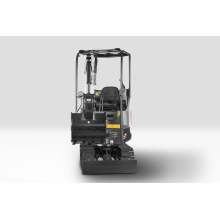 Small excavator with wide application range