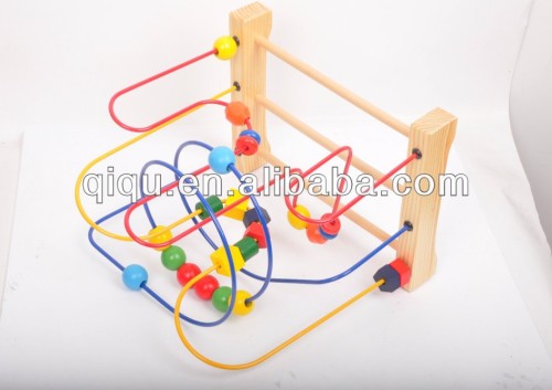 Big Size Wooden string beads Toy