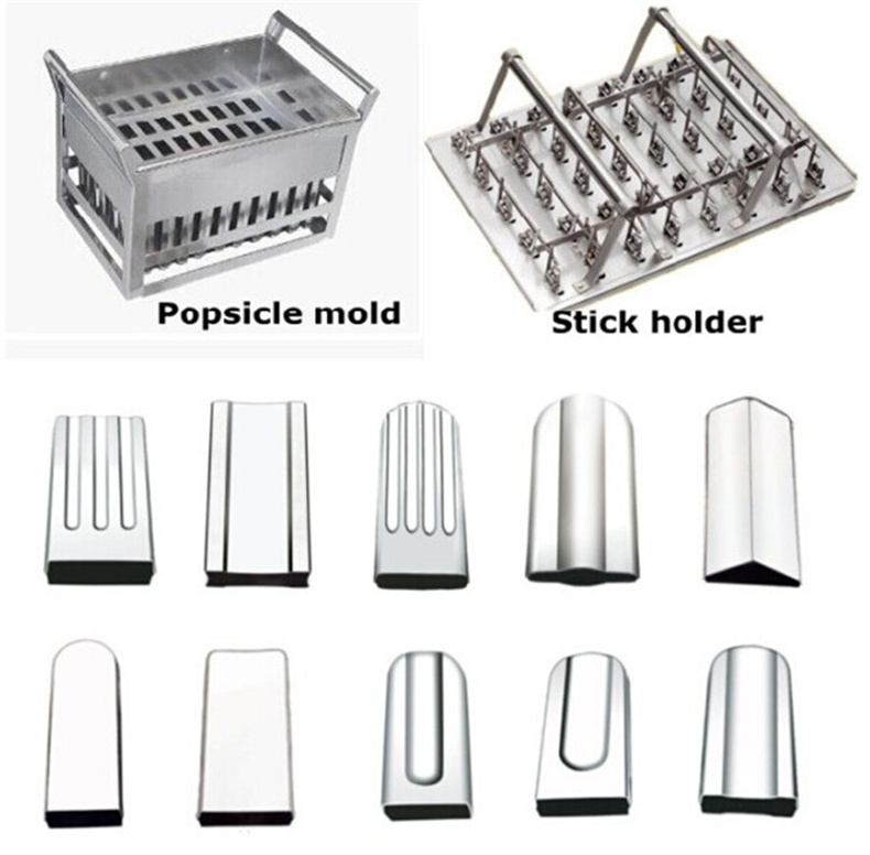 Ice Lolly Popsicle Mold Tool Roestvrijstalen Popsicle