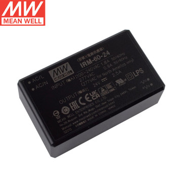 Meanwell IRM-60-24ST 60W 24V 2.5A Industrial Open Frame AC-DC SMPS