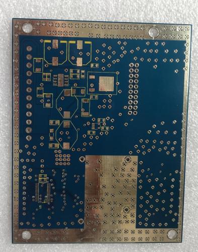 2 layer PCB 1.6mm blue solder HAL