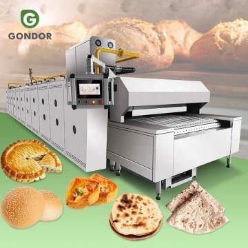 China Manufacturers of Continuous Baking Hamburger Tunnel Oven and Roller Conveyor Systems