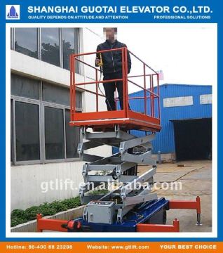 scissor aerial work platform(Semi-automatic propelled)