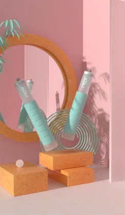 High speed jump rope for jump training.