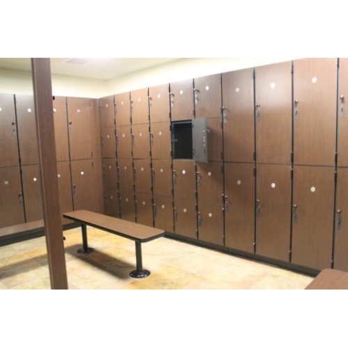Combination color dressing room waterproof locker