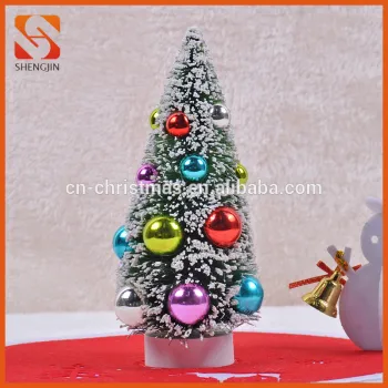 Hot selling desk jute christmas tree
