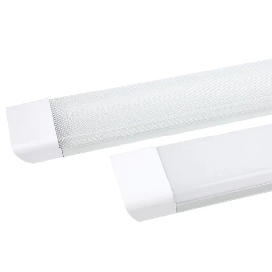 High Efficacy LED Batten Light 2ft 4ft 100Lm/w 120Lm/w Prismatic PC Diffuser