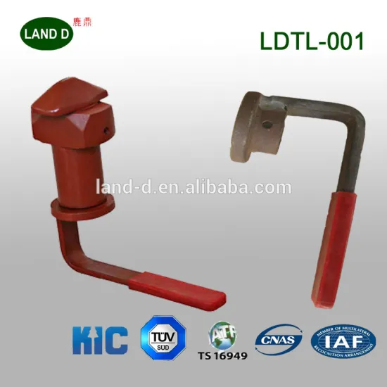 Truck Part Factory ISO Door Cast Shipping Semi-automatic Trailer Container Lashing Twist Lock