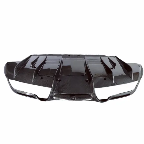 N-Style Carbon Fiber Body Kit for Ferrari F8 Modification - Front Bumper to Side Skirts