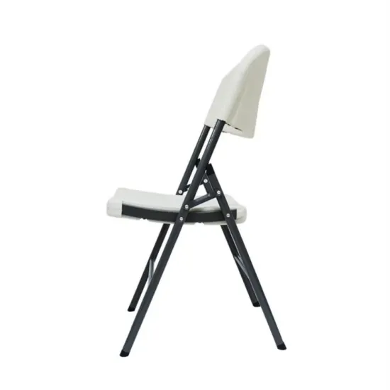 Elegant Luxury White Foldable Dining Chair