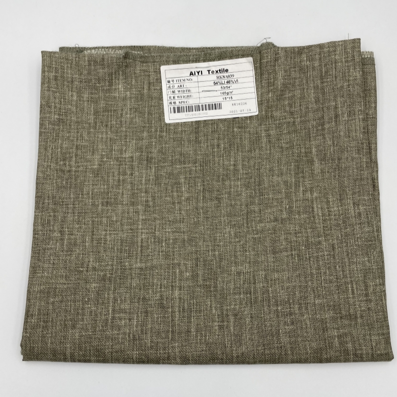 Wear Resistant No Pilling Linen Viscose Blend Cloth