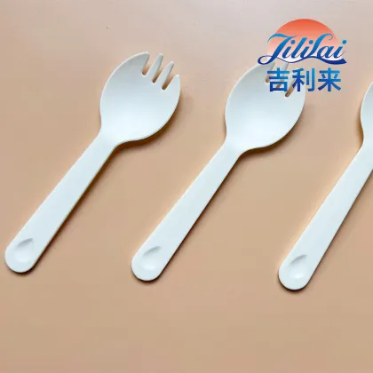 Luxury Mousse Fork and Spoon Dessert Set