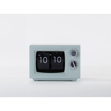 Mini Television Flip Clock With Light