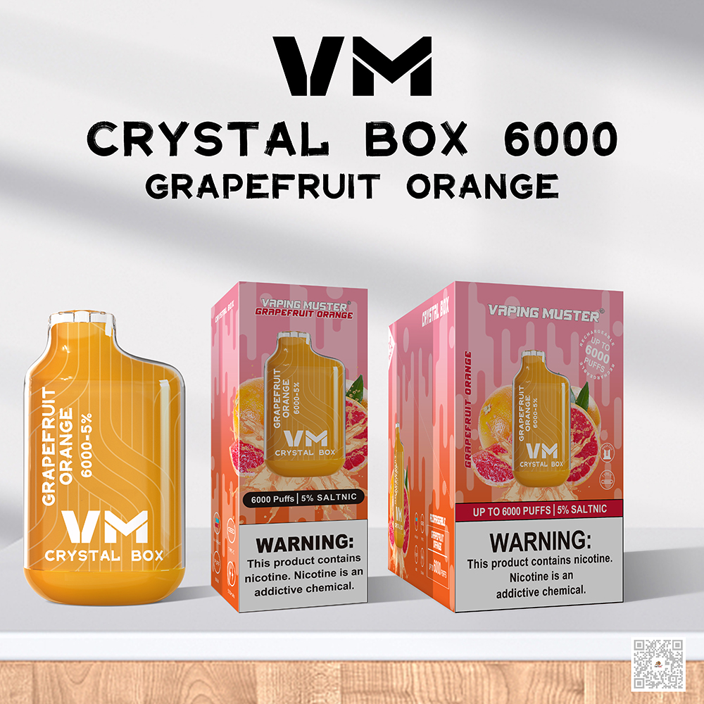 Crystal Box E-Cigarette 6000 Puff