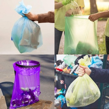 LDPE Rubbish Clear Recycling Garden Roll Trash Bag Bin Carton Liners