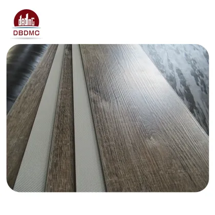 Glue backing floor, DIY recycled pvc material floor tile