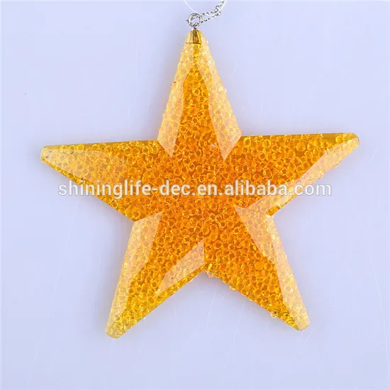 Small size star pendant new style colorful indoor decoration