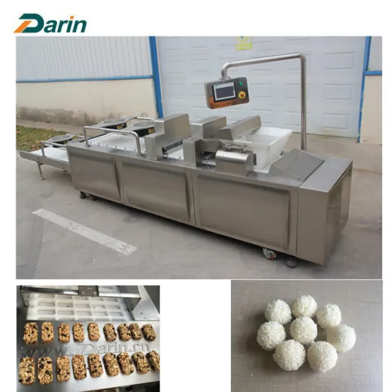 Healthy and nutritious cereal bar molding line
