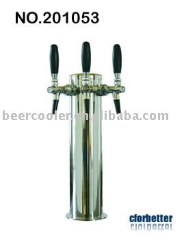 Column tower with three tap