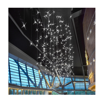 Customized Large Luxury Star Pendant Light - Modern Handmade Art Glass Pendant Light