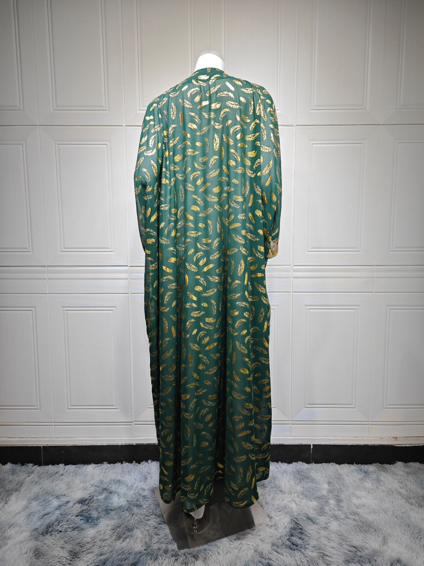 Luxury Abaya Jalabiya Dress AB454 (7)