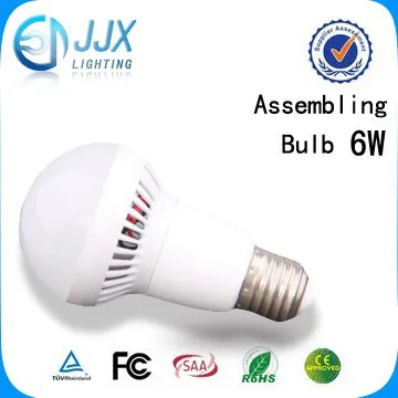 new design E27 6w led bulb